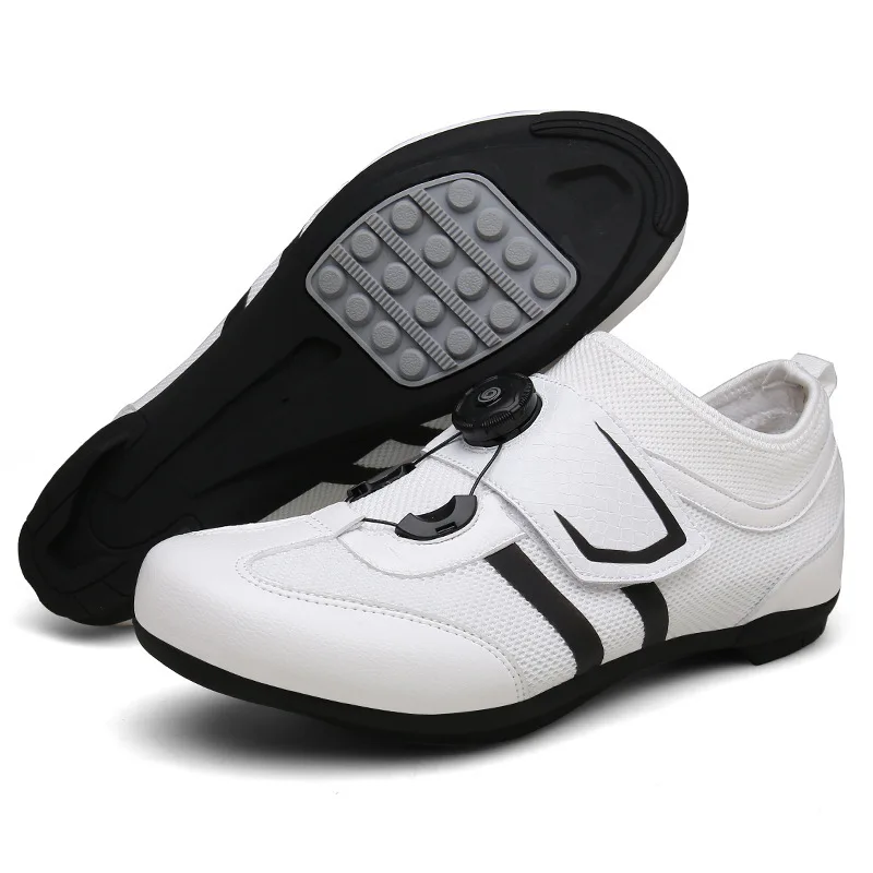 Murah GRITION Bersepeda Pria Sepeda Olahraga Luar Ruangan Sepeda Sepatu Profesional Non Slip Unisex Sepatu Karet Sole Ringan Sneaker