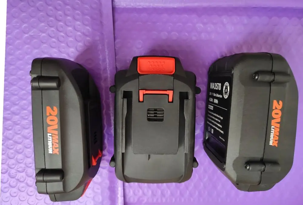 

New Arrival LED 2000mah 4000mah 5000mah Li-ion Battery for Worx 20v worx 3520 3525 3575 3578
