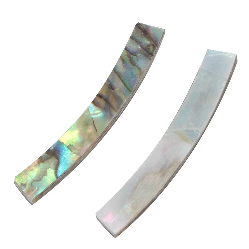 12 шт. гитара Soundhole Rosette Paua Abalone оболочка инкрустация изогнутая с полосами звук