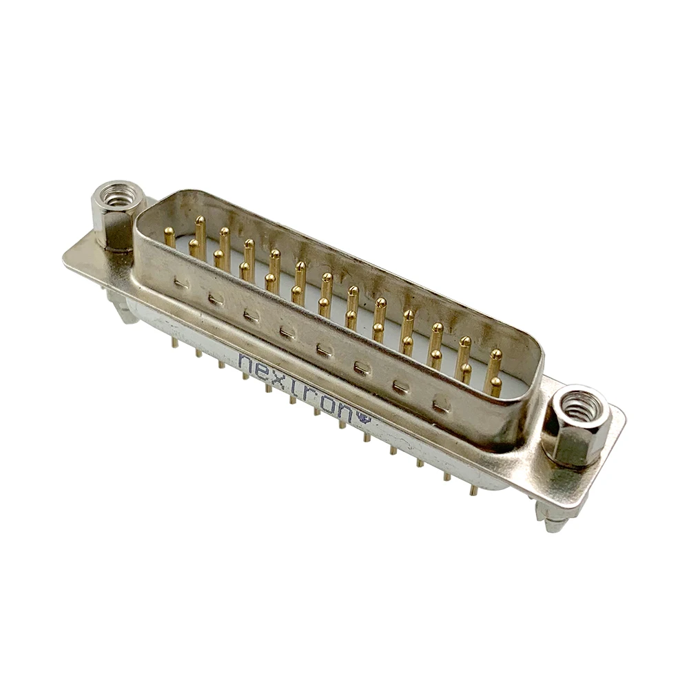 DP 25P с фланцевыми REVETS RS232 разъемом 25PIN разъем печатной платы мужской серии D SUB