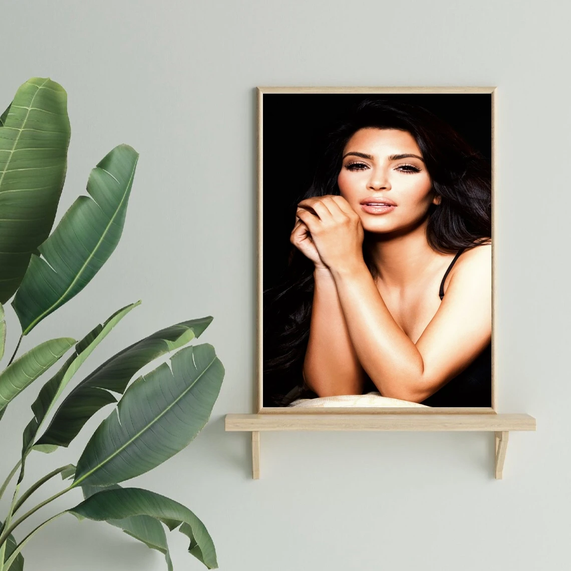 Плакат Ким Кардашьян принт музыкальной певицы звезды рэпера фотоальбом Обложка