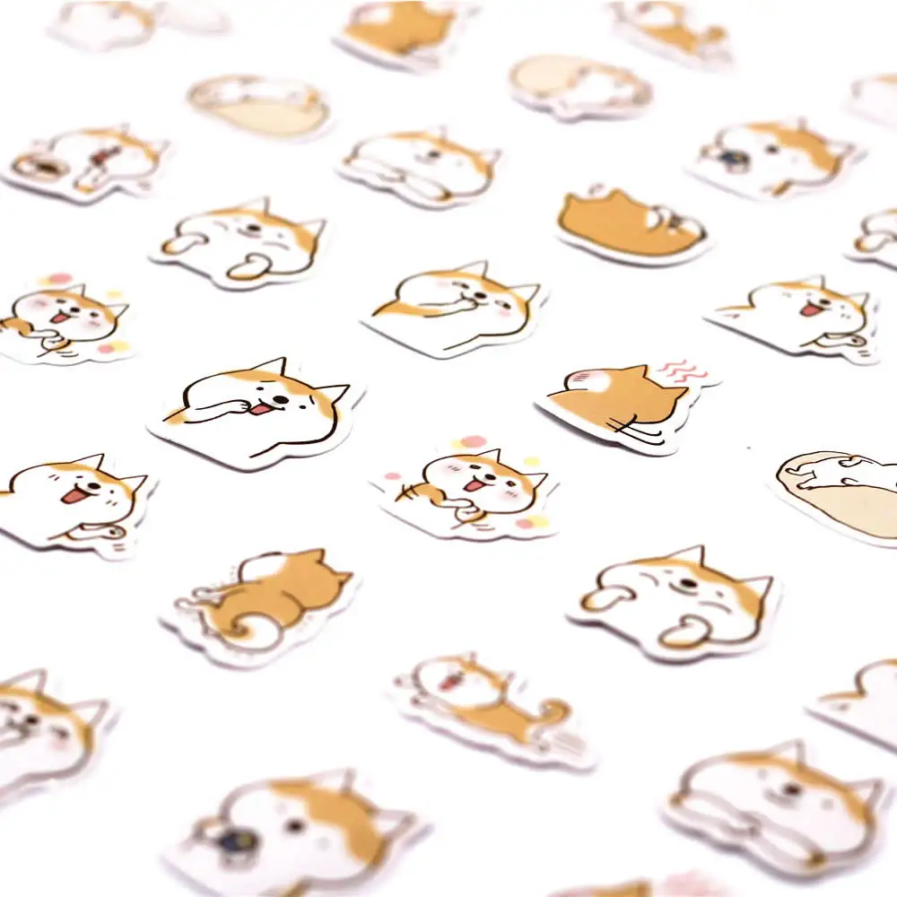 Мини юбка для девочек принт с героями мультфильмов Kawaii принтом Собака блокнот