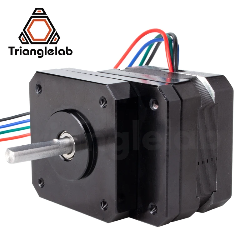 Шаговый электродвигатель Trianglelab Nema 17 Редукционный шаговый 1:3 для экструдера Prusa I3