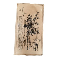chinese old rice paper picture zheng banqiaos bamboo painting