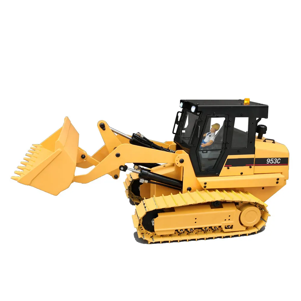 1/14 RC гидравлический гусеничный погрузчик модель 953C|Радиоуправляемые автомобили|