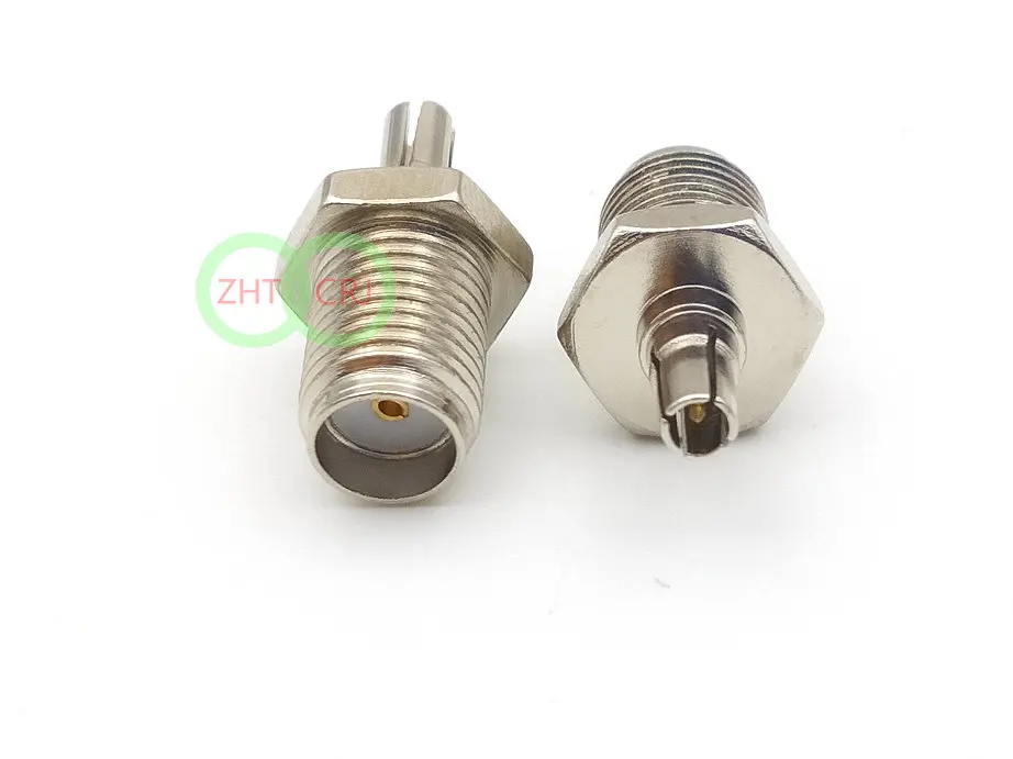 

100 шт. медные Разъемы Адаптера SMA Jack К CRC9 Plug ST