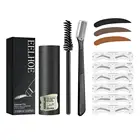 Профессиональный штамп для бровей One Step Brow комплект печатей, набор для макияжа с 101224 многоразовые для бровей трафаретов, карандаш для бровей