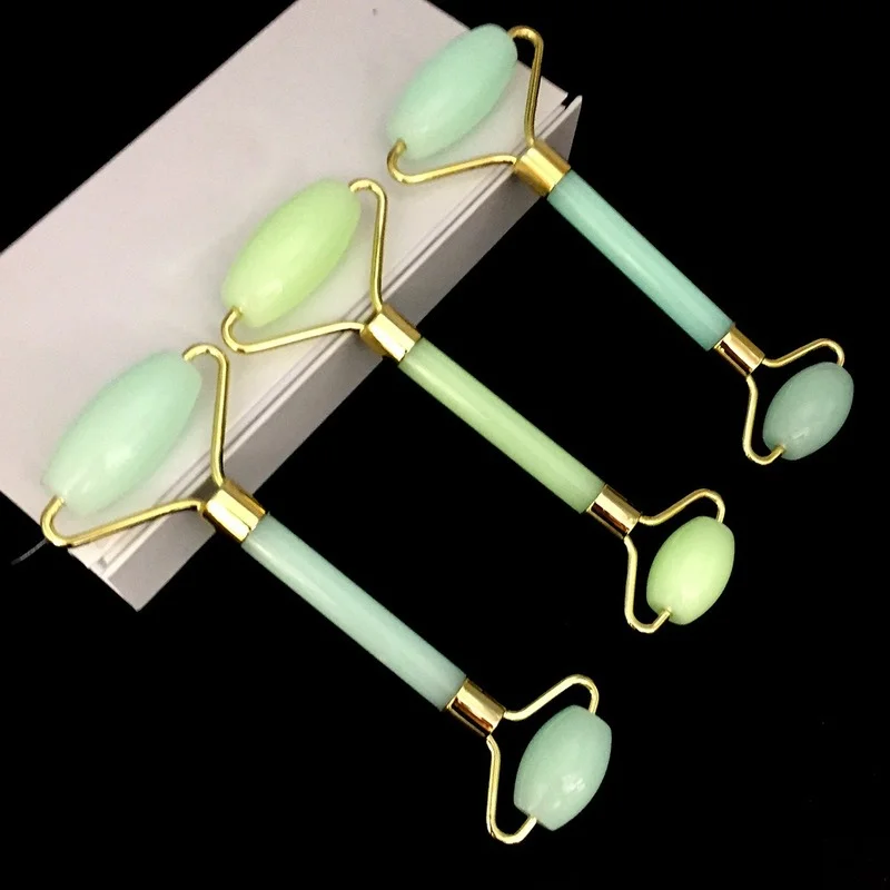 

Natural Jade Luminous Stone Beauty Instrument Luminous Roller Neck Massager Eye and Face Massage Health Massager