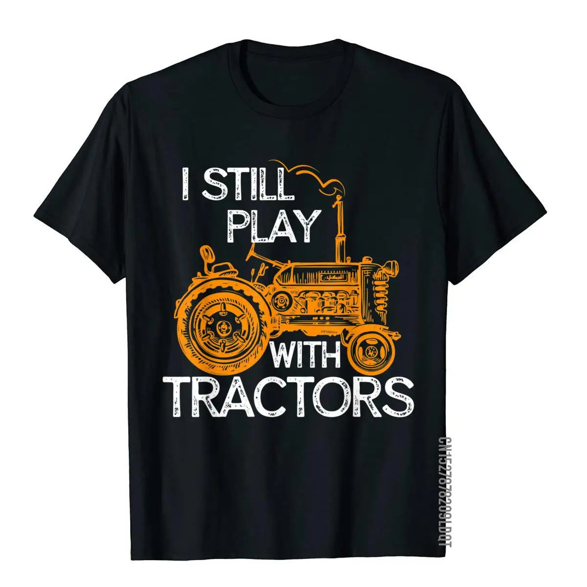 

Я все еще играю с трактором, забавный подарок, футболка, Топы, рубашка, Новое поступление, новинка, Хлопковая мужская футболка, лето