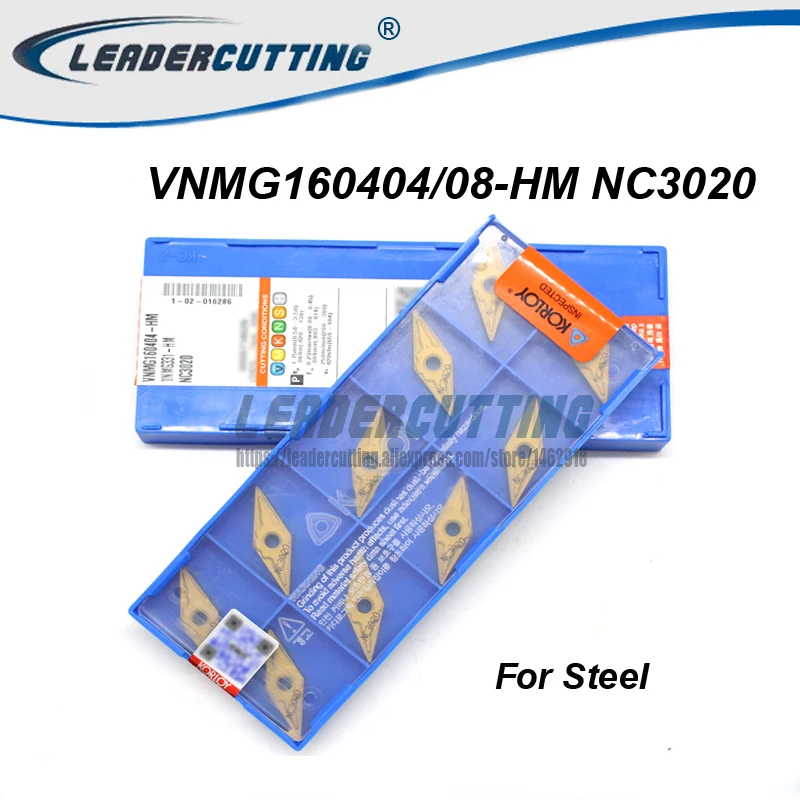 Держатель инструмента для поворотного резака MVJNR/MVVNN/MVQNR/MVUNR VNMG160408-HM NC3020 PC9030 * 10 шт.