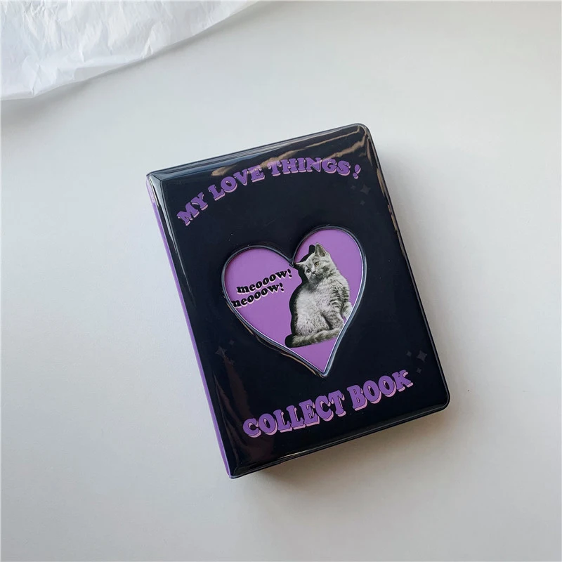 Маленький фотоальбом с 80 карманами чехол для хранения 3-дюймовых домашних