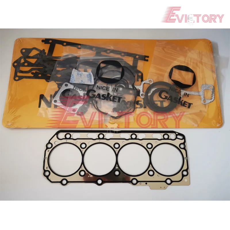 Для Yanmar S4D88E 4TNV88 4TNE88 4D88E двигателя полный цилиндр прокладка головки