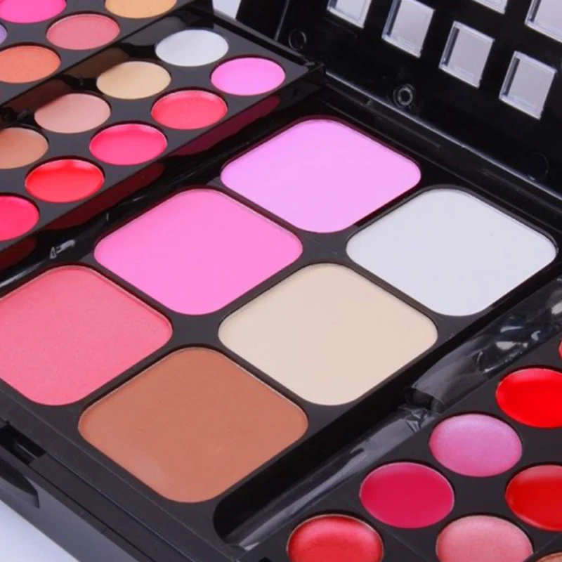 

Newly 78 Colors Makeup Pallete Matte Eyeshadow Lasting Silky Powder Trimming Concealer Lipgloss Makeup Set CLA88