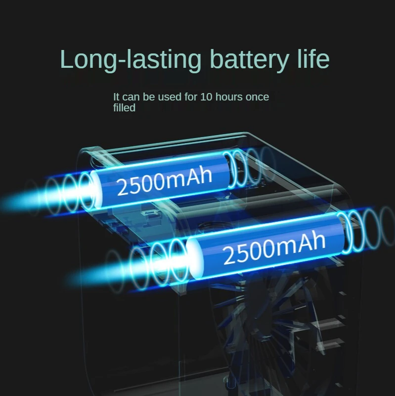 

Mini Air Conditioner Cooling Fan Air Conditioning Fan Cooling Fan Portable USB Rechargeable Refrigeration Humidification Cooler