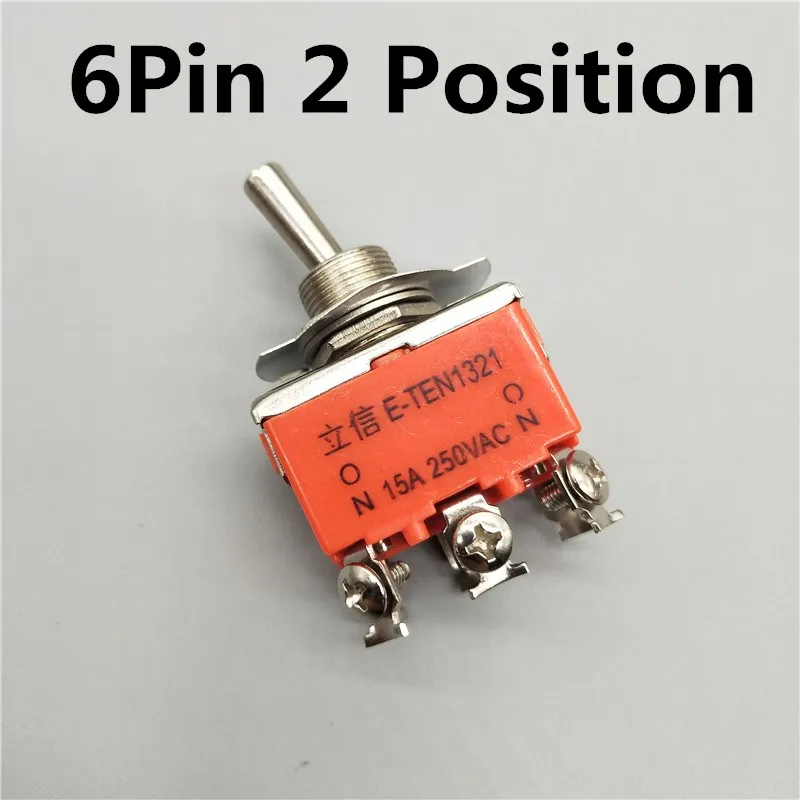 

Оранжевый E-TEN SPST тумблер ВКЛ-ВЫКЛ 250V