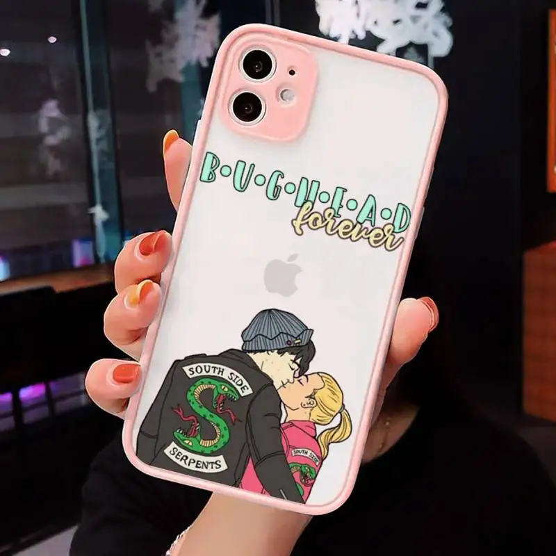 

Riverdale South Phone Cases Matte Transparent for iPhone 7 8 11 12 s mini pro X XS XR MAX Plus cover funda