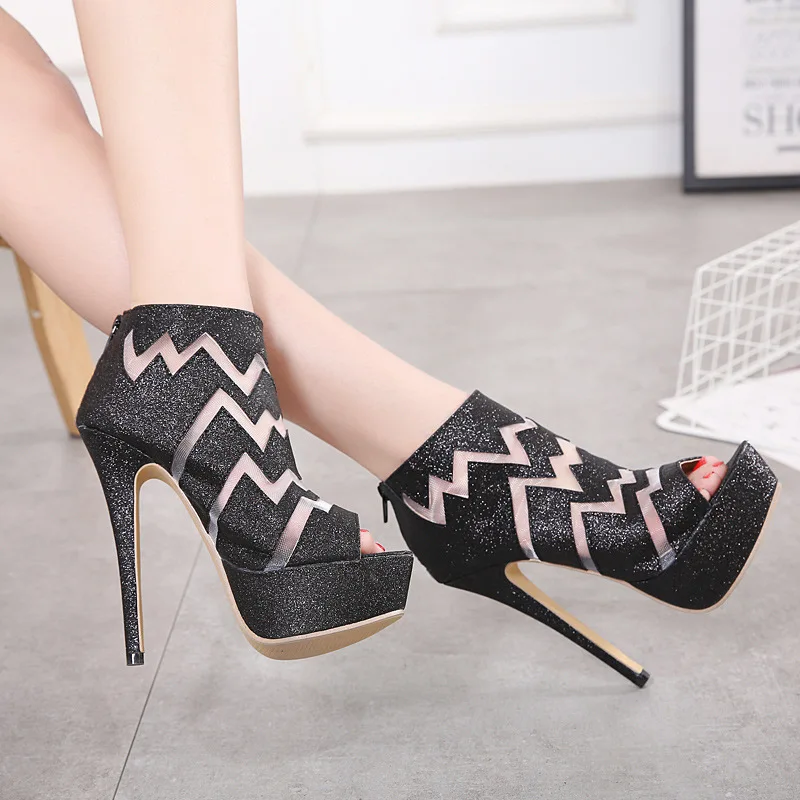 Женские пикантные Модные Туфли-лодочки на платформе с леопардовым принтом Сезон