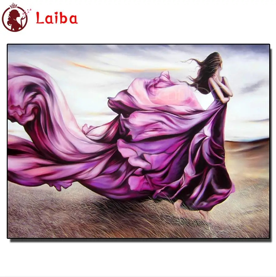 

Абстрактная акварель леди 5d diy Алмазная вышивка, девушка платье узор Алмазная картина камни в форме ромба/круглый дрель мозаика сексуальная...