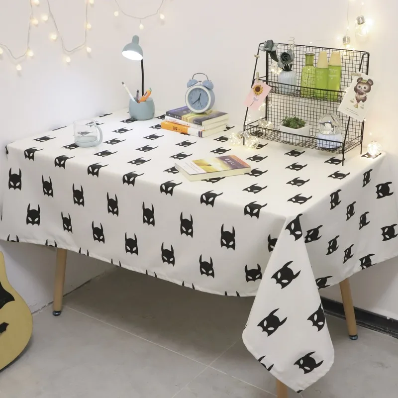 

Modern Minimalist Cotton Tablecloth B & B You Find in a Coffee Shop zhuang shi yong bu Household Coffee Table Dust Table