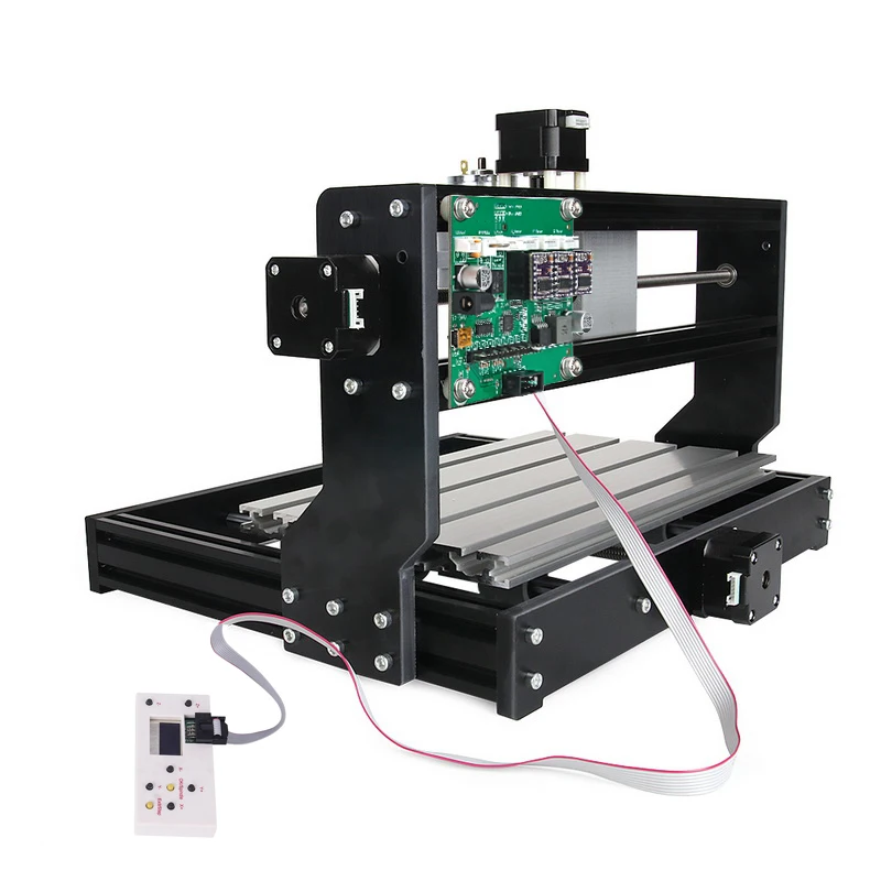 Модернизированный ЧПУ 3018 Pro GRBL контроль ER11 Diy мини ЧПУ станок 3 оси pcb фрезерный станок древесины маршрутизатор лазерная гравировка