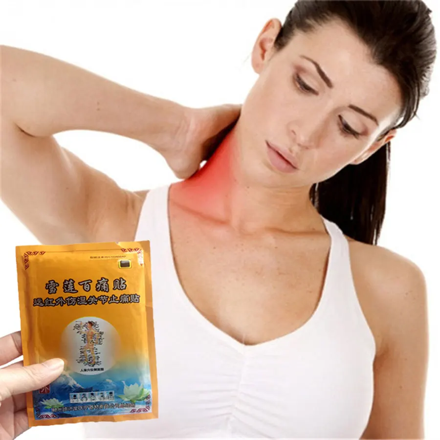 

Lotus Analgesic Plaster Active Meridians Paste pain Relief Patch for Rheumatoid Arthritis Lumbar spine Cervical Spondylosis