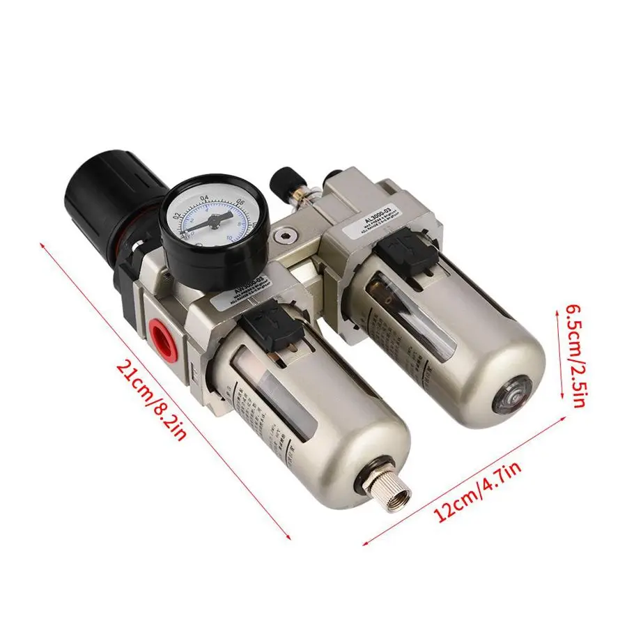 1 шт. регулятор давления сжатого воздуха из алюминиевого сплава в форме ловушки