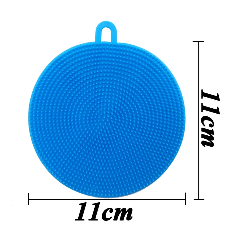 Волшебные чистящие щетки мягкая силиконовая миска для посуды сковорода губки