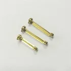 Зажим для броши из латуни, пустая булавка-основа для узких брошей сделай сам, принадлежности для изготовления ювелирных изделий, 100 шт.