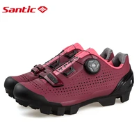 santic women cycling shoes nylon sole road bike shoe ladies sneakers athletic racing mtb bicycle shoes for female riding ls18002