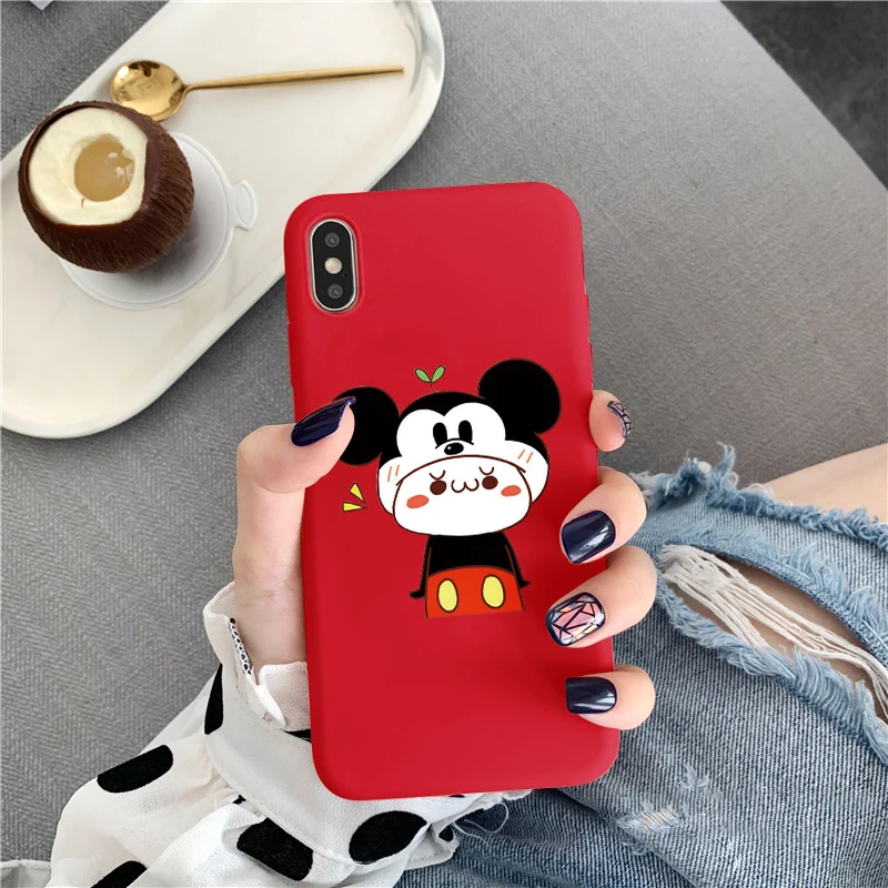 Kho4-miqitzc Мягкий чехол из ТПУ с милым рисунком для iPhone 5 5S SE 6 s 8 7 6 S Plus 11Pro Funda Coque для iPhone 11 Pro XS Max XR X чехол для телефона - Цвет: Kho4-miqitzc