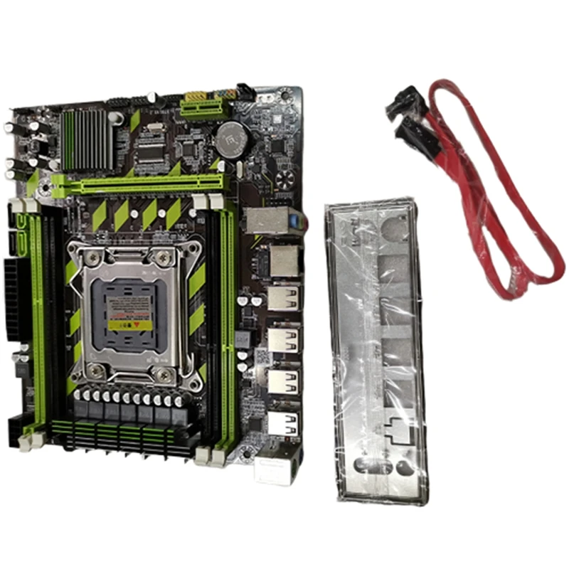 Материнская плата Intel X79G LGA 2011 M ATX 32 GB 2 DDR3 REG ECC MSATA для Xeon I3 I5 I7 LGA2011| |