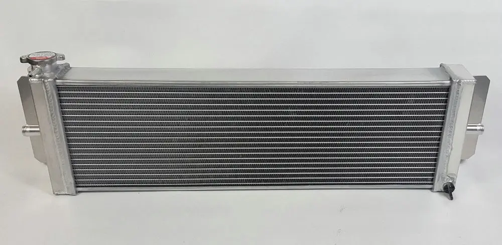 Heat Exchanger Полностью жидкий алюминиевый охладитель воздуха в воду 180 Chargecooler 19 мм Барб и теплообменные вентиляторы радиатора для Silverado Mustang - Цвет: Heat Exchanger