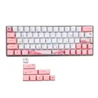 Клавиатура Sakura Dye-Sublimation Cute Keycap PBT OEM профиль Keycap для GH60 GK61