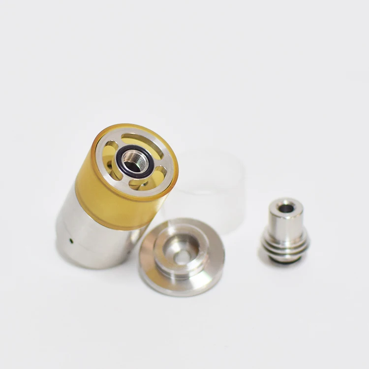 Cloudworkz синусоидальный MTL MDL RTA DIY 316SS Vape Tank PEEK изоляторы Регулируемый контроль