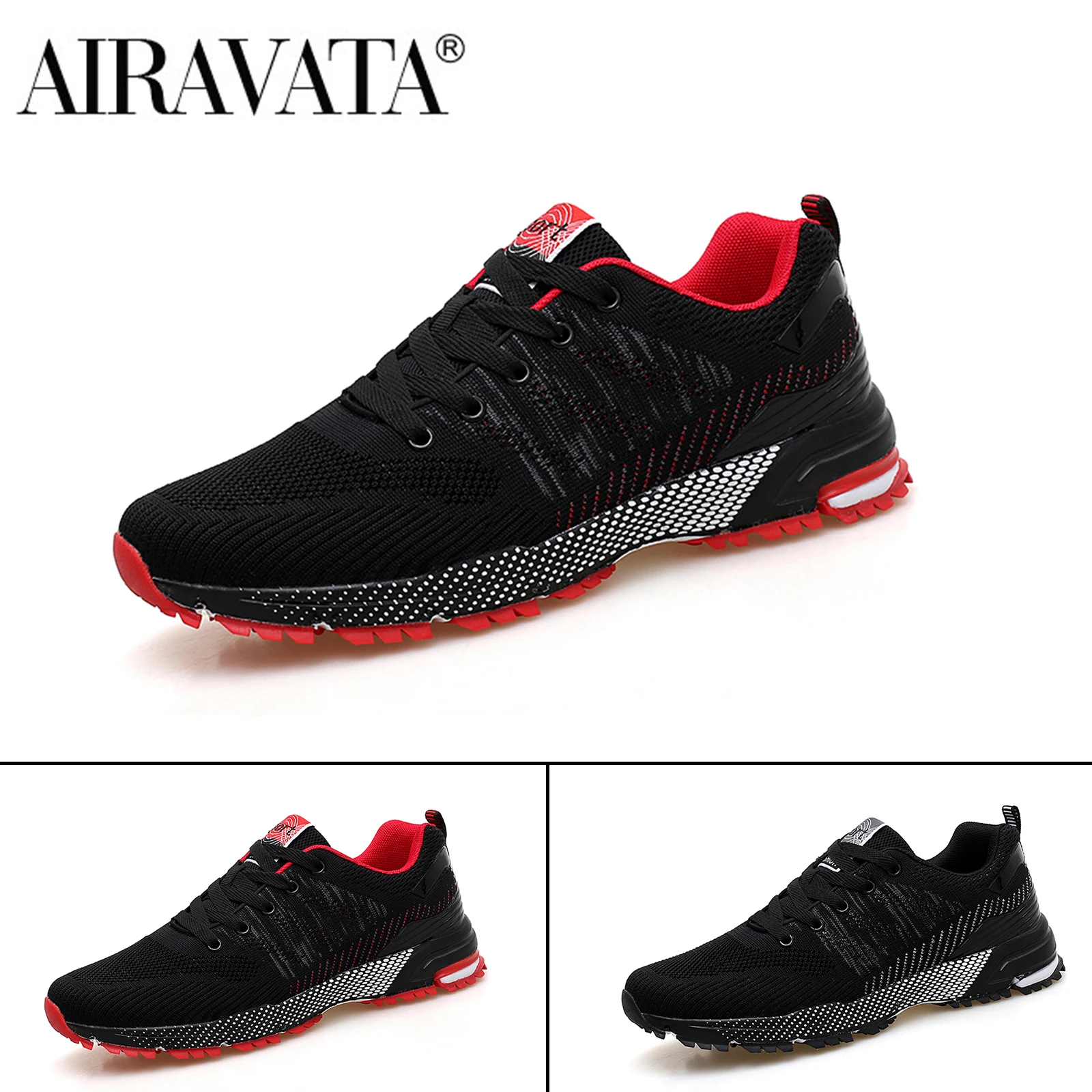

Airavata 2021, мужские повседневные легкие дышащие спортивные кроссовки на шнуровке для улицы, Мужская обувь для бега, спортивная обувь для спорт...