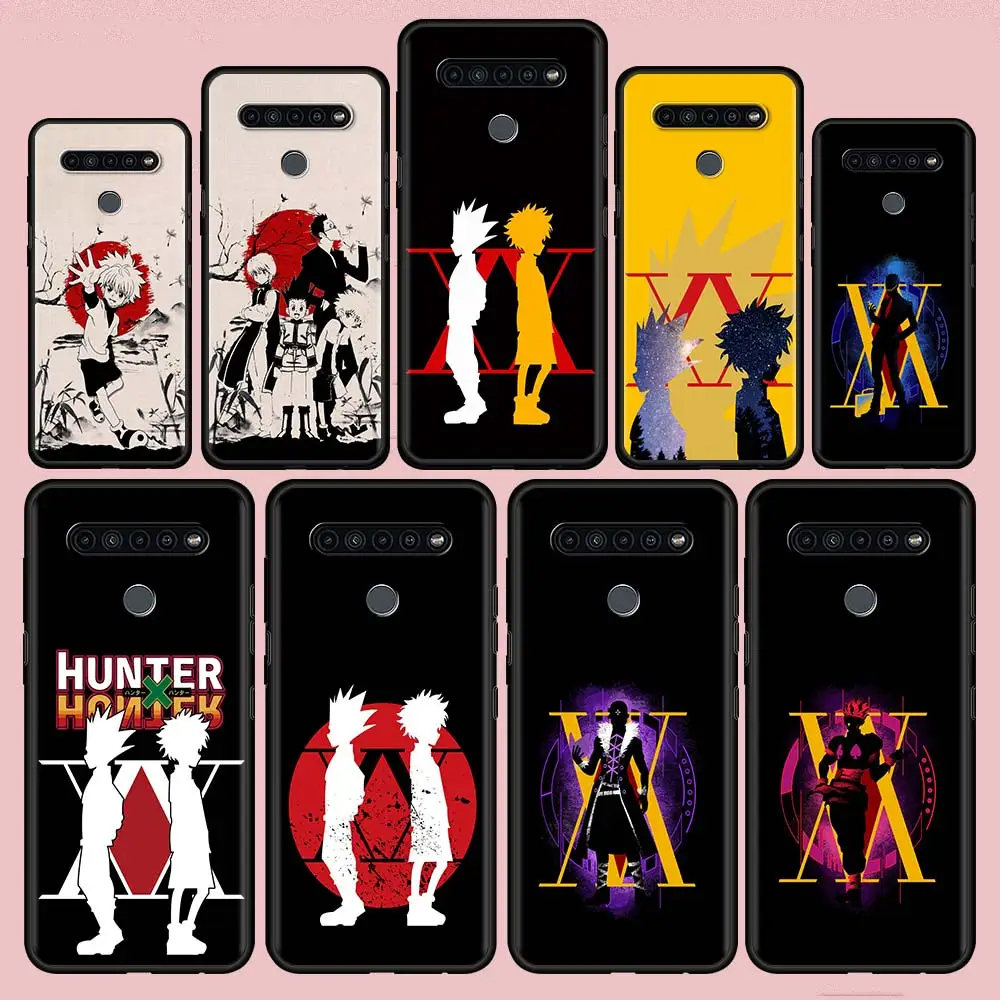 

Cute Hunter X Hunter Silicone Phone Case For LG K92 Q92 K41s K61 K50 G6 K50s G7 K42 K40s K71 K52 K40 G8 Black Soft Funda Cover