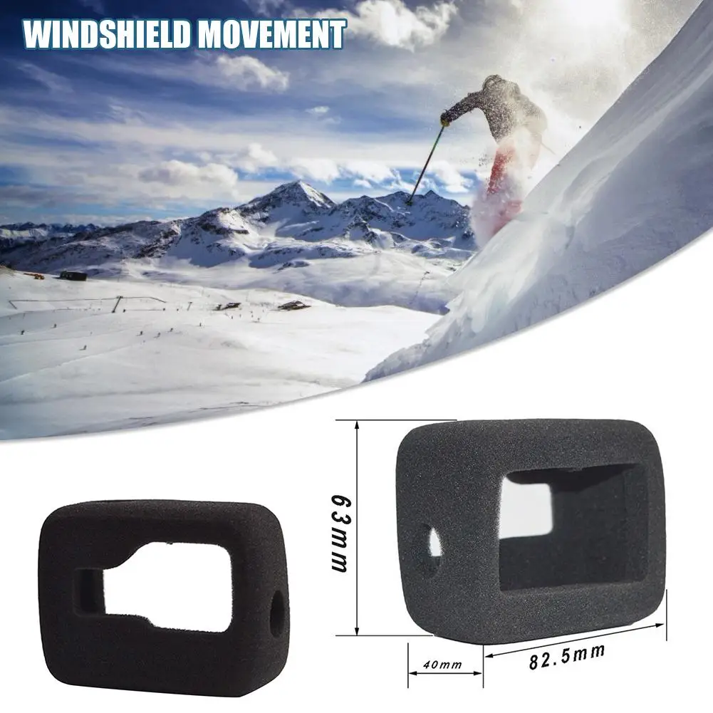 Мягкий Поролоновый защитный чехол на лобовое стекло для спортивной камеры с