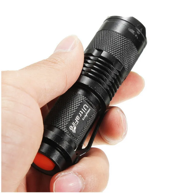 Мини 1000lm T6 светодиодный Телескопический фонарик Zoom яркий практичный удобный