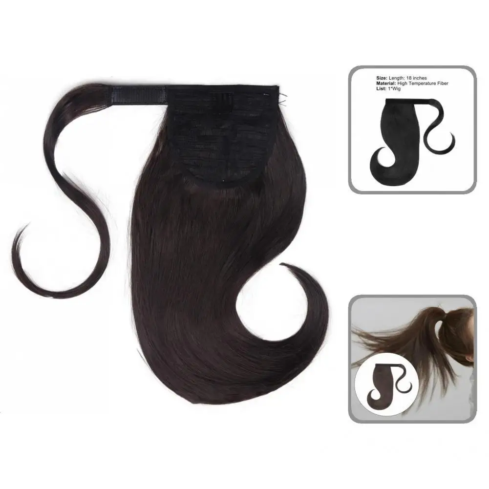 

Long Hair Extension Stylish Women Long Ponytail Hairpiece Breathable Comfortable Wear Women Wigs