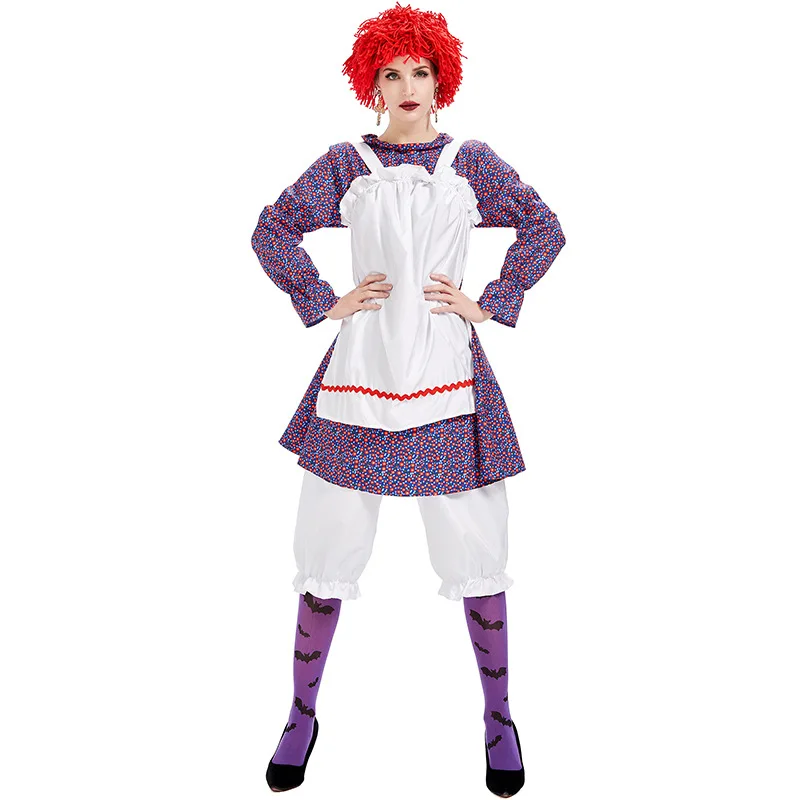 Хэллоуин Аниме сказки дом конфет кукла вуду косплей костюм карнавал