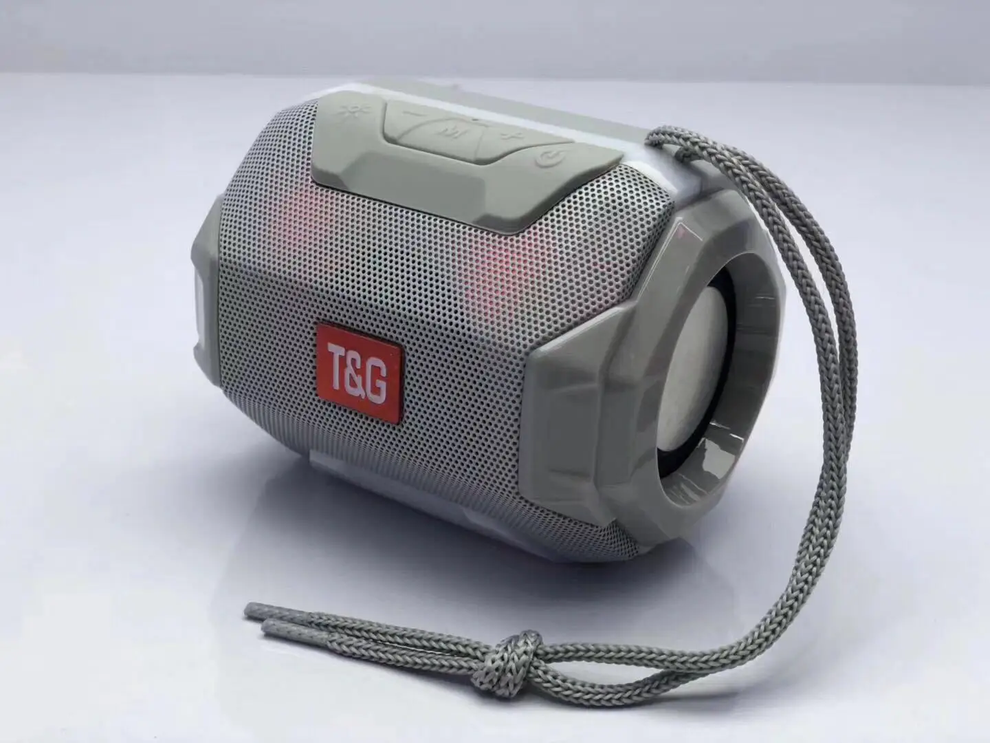 TG162 красочный свет Портативный Беспроводной Громкая связь динамик микрофон Bluetooth динамик наружная карта сабвуфер бумбокс Caixa De Som F4033B