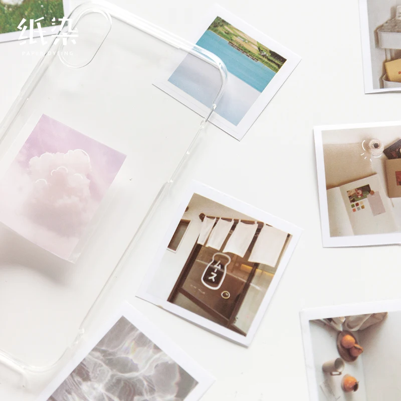 Vintage Masking Tape Photo Album Set PET Ins Nordic Style Waterproof Decorative Stickers Scrapbooking for Journal | Канцтовары для