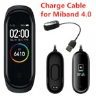 Кабель для зарядного устройства для Xiaomi Mi Band 4 Miband 4,0 смарт-браслет для Mi band 4 зарядный кабель USB зарядное устройство адаптер провод