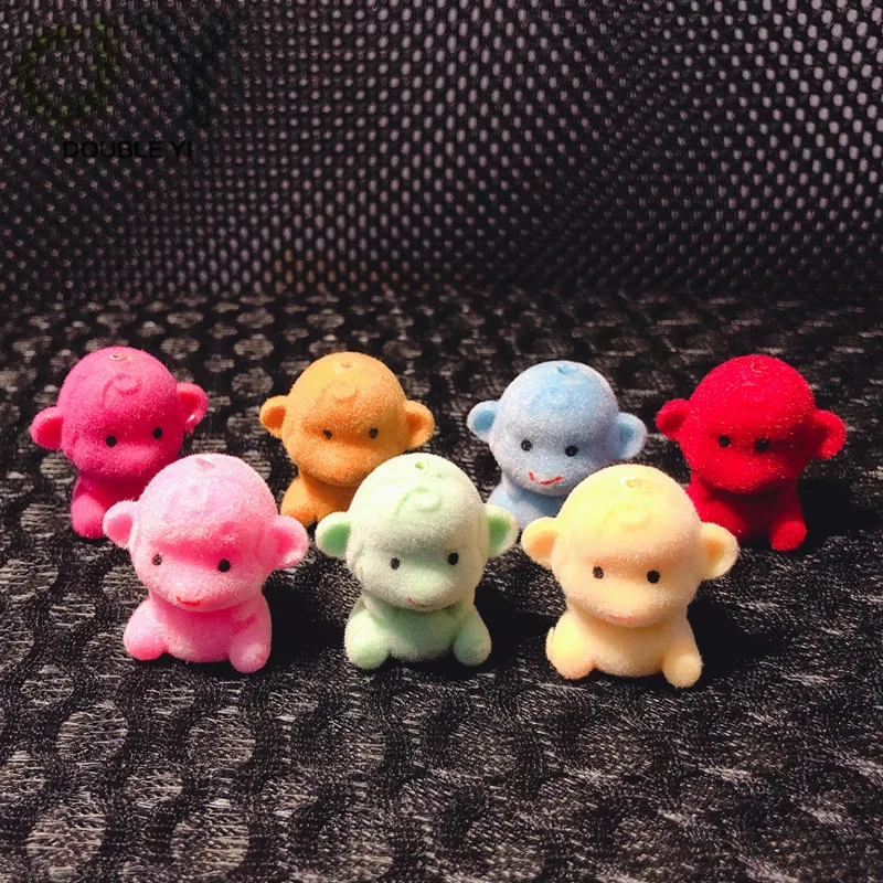 10 шт. милые игрушки обезьяны плюшевые брелоки для сумок подарок на день рождения