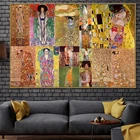 Картина на холсте, настенное украшение для дома, постер Густава Климта, 1 панель, HD печать, абстрактные модульные картины, каркас для гостиной