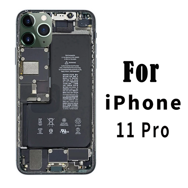 Запасная батарея, наклейка для телефона для iPhone 11 Pro Max 11 Pro 11, Новая классная забавная компонентная наклейка на заднюю панель s для iPhone 11 Pro 11