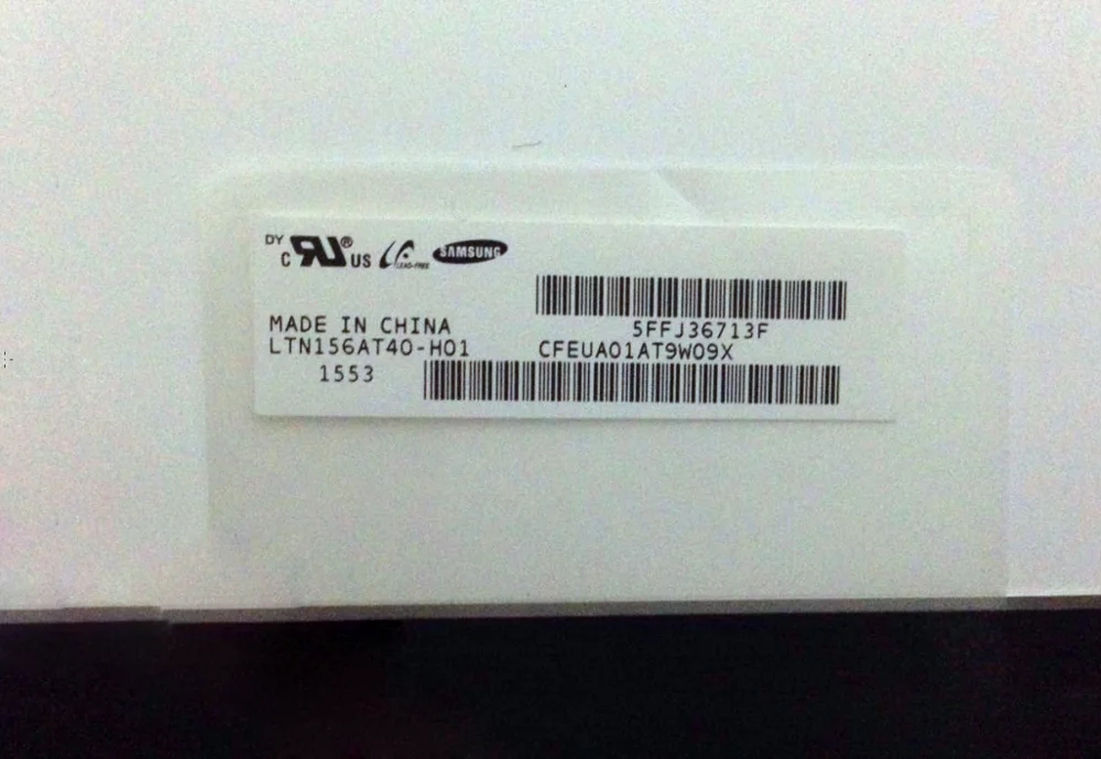 LALAWIN LTN156AT39 H01 подходит LP156WHB TPD1 TPC1 TPA2 LP156WH3 TPS1 TPS2 TPT2 тпш B156XTN04.1 1366*768 EDP 30