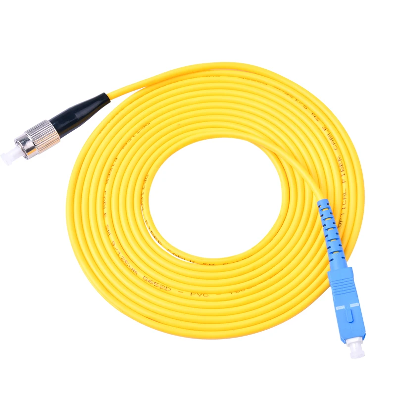5PCS/bag FC/ UPC-SC/ UPC Simplex mode fiber optic patch cord Cable 2.0mm or 3.0mm FTTH jumper cable | Мобильные телефоны и