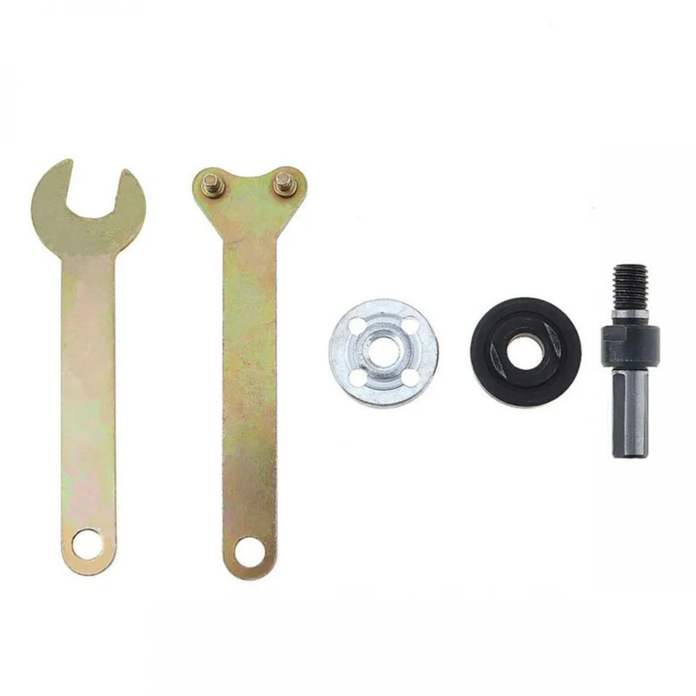 

5pcs Angle Grinder Accessories Wrench Spanner Flange Metal Replacement