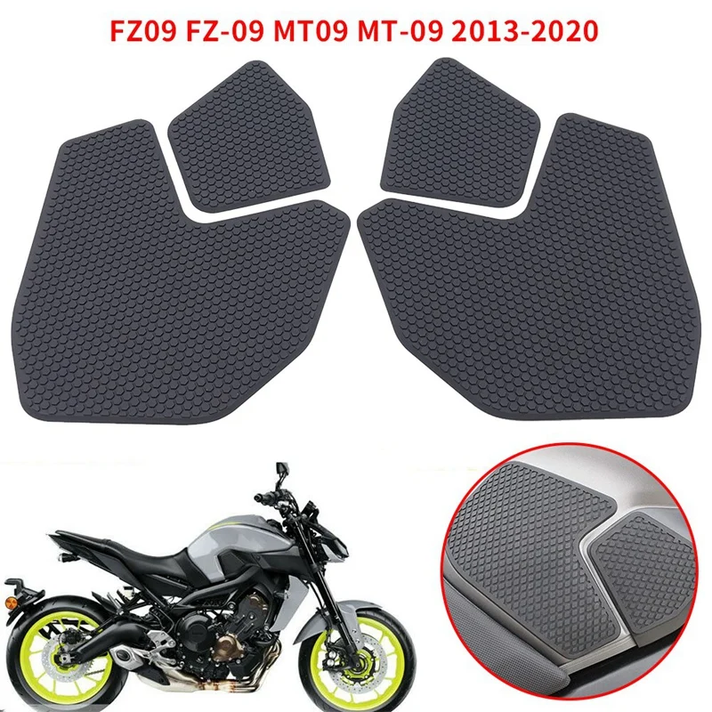 

Motorcycle Protector Tank Traction Pad Side Gas Knee Grip Protector for YAMAHA FZ09 FZ-09 MT-09 MT09 2013-2020